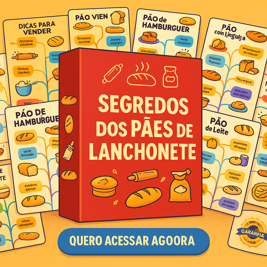 Segredo dos Pães de Lanchonete